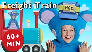 Freight Train and More | Nursery Rhymes from Mother Goose Club!