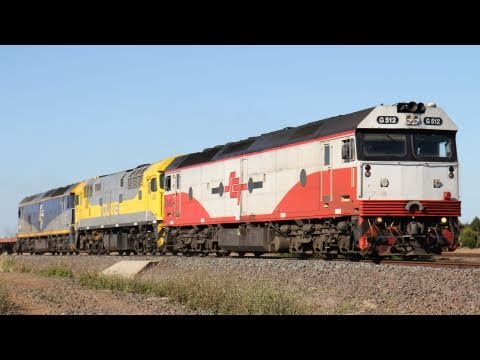 MickFix Rail - Australian Trains - Western Line Freight Trains (Saturday 5th Mar, 2011)