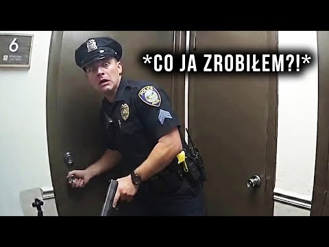 Fatalny błąd policjanta. Horror podczas interwencji.