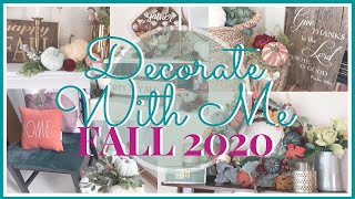 Fall Decorate With Me | Traditional Fall Decor | Fall Decor Inspiration | The Craf-T Home