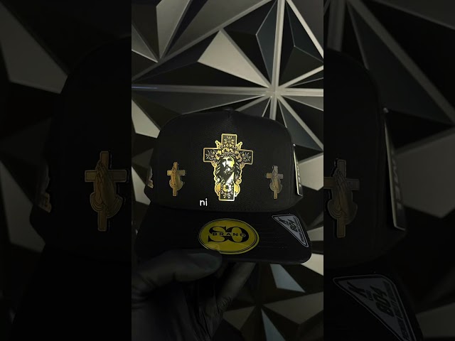 Vídeo relacionado con Cross Jesus - Gorra de béisbol bordada religiosa ajustable y elegante para hombres y mujeres, gris, Talla única