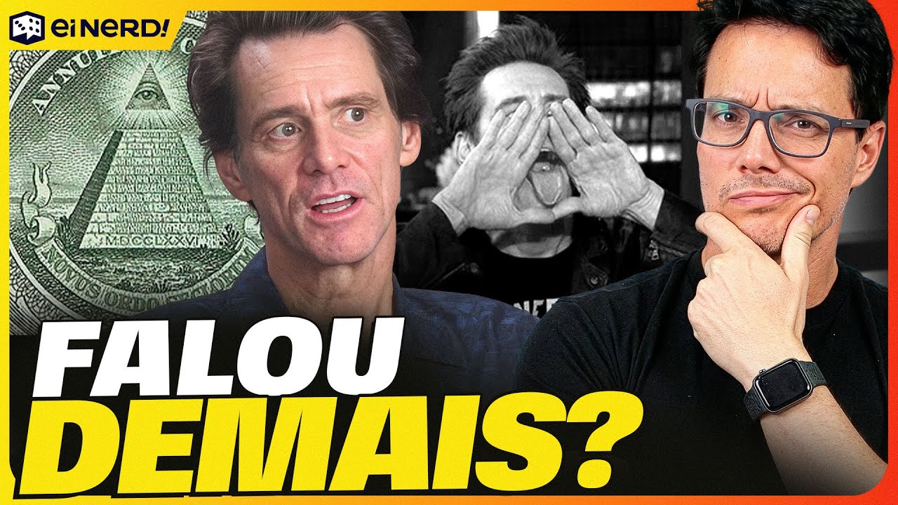 SILENCIADO PELOS ILLUMINATI? O QUE ACONTECEU COM O JIM CARREY? 