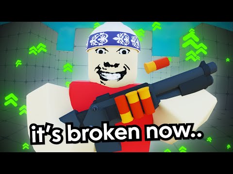 the shotgun buff was a MISTAKE..