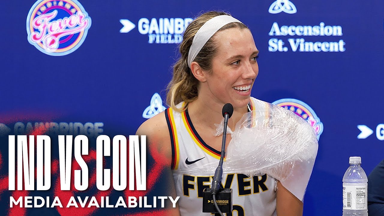 Indiana Fever Postgame Media Availability (vs. Connecticut Sun) | August 28, 2024