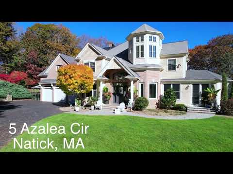 5 Azalea Circle - Natick, MA - Aerial Video