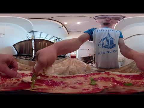 Inside The Gianni Acunto Vesuvio Napoli Oven at Beer Church Brewing Co.