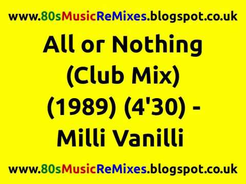 All or Nothing (Club Mix) - Milli Vanilli | 80s Club Mixes | 80s Club Music | 80s Dance Music