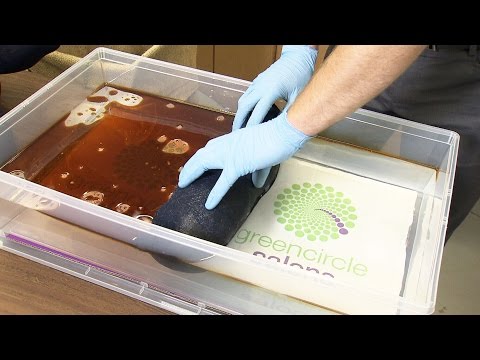 Helping hair salons safely get rid of harmful chemicals