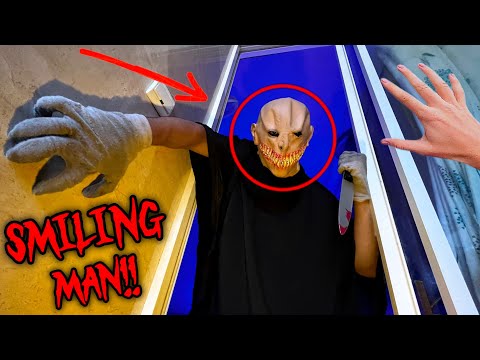 I Try Escape From Big Monster Smiling Man In Real Life | Psycho Killer Vs Parkour Pov