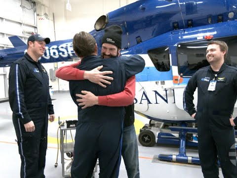 ND Hunting Accident Patient Meets Life-saving Flight Crew | Sanford Health News