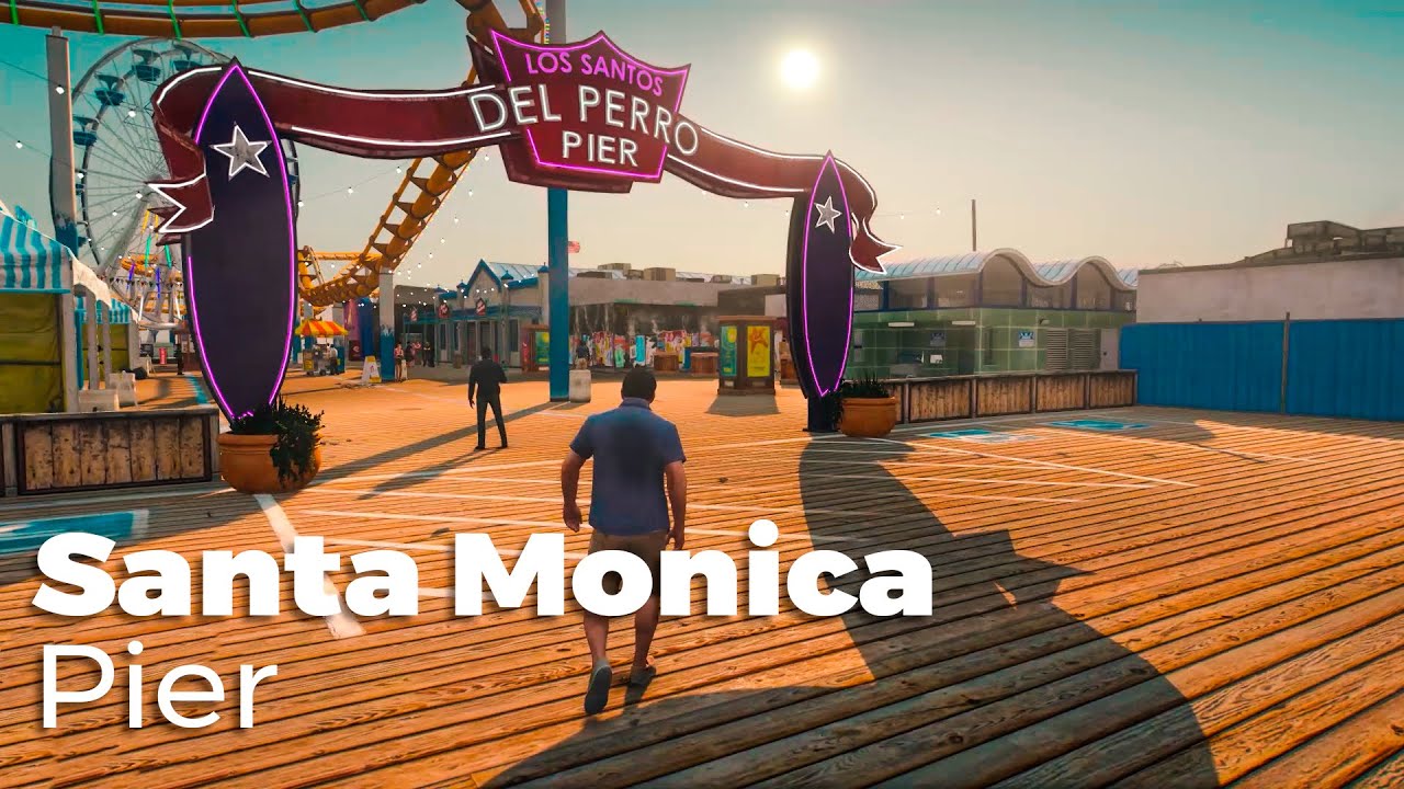 Santa Monica Pier (Del Perro Pier)