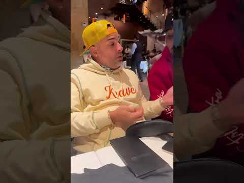 DJ Nabil Pays Alofoke Radio's Team Bill at NYC Restaurant