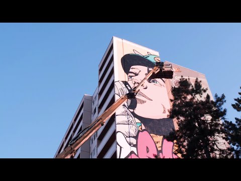 Mural Production for URBAN NATION Museum 2020 - Streetart / Urbanart Berlin #yesandpro