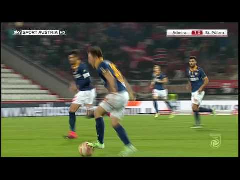 Tipico Bundesliga 16/17, 11. Runde: FC Admira Wacker Mödling - SKN St. Pölten 1:1 (Video-Highlights)