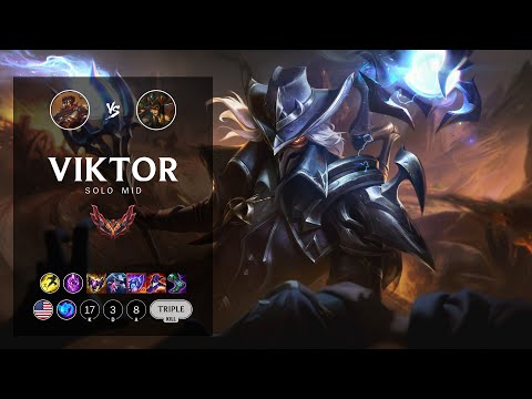 Viktor Mid vs Cassiopeia - NA Grandmaster Patch 12.16