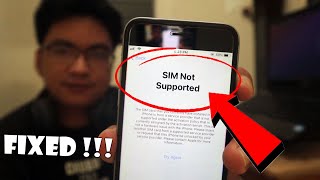 GPP UNLOCKED IPHONE SIM NOT SUPPORTED FIXED 2022 | Tagalog Tutorial