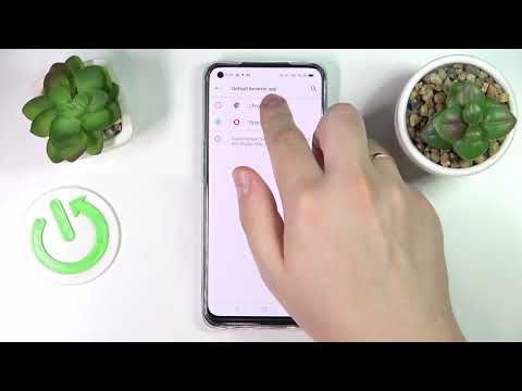 OPPO Reno 5Z  - How To Set Chrome As Default Browser