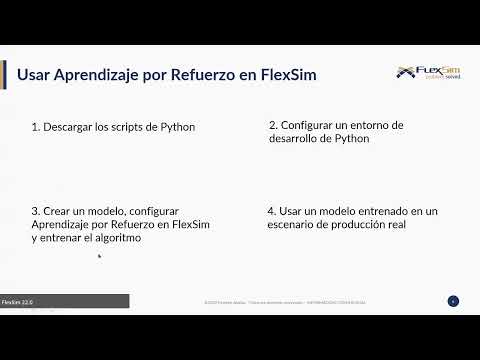 FlexSim 2022: Aprendizaje por Refuerzo, Inteligencia Artificial y Novedades de la Versión