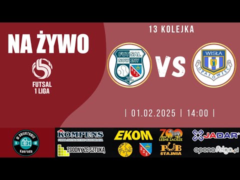 | GKS Futsal Nowiny - SSF Ewenta Wisła Opatowiec| 13.KOLEJKA | I LIGA FUTSALU 2024/2025