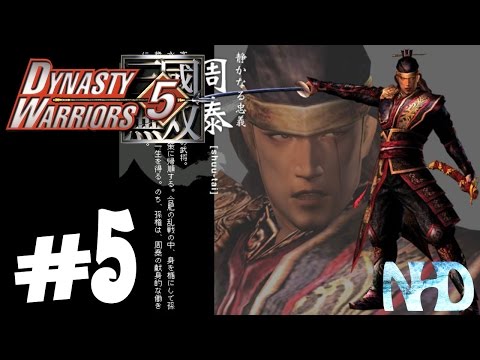 Let's Play Dynasty Warriors 5 Zhou Tai (pt5) Battle of Bai Di Castle