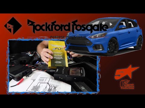Ford Focus Rockford DSR1 Car Stereo install