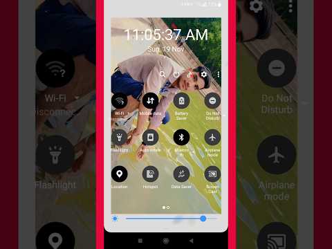 Notification Bar Me Wallpaper Kaise Lagaye | How To Set Photo In Notification Bar #sachindailytech