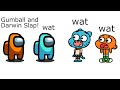 Among Us Orange S Revenge 276 Gumball And Darwin Slap