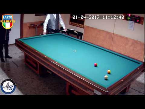 Fernandes vs Scalzo 3 Cat - 3ªProva Camp.Regionale - CSB Martino's Billiards(LT) 1/2Apr2017