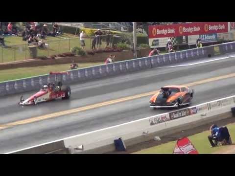 Fuchs Winternationals 2013 Willowbank Raceway Pro Mod Camaro Pass