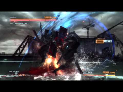 Metal Gear Rising Sundowner Fight Stylish Play