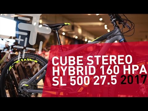 Cube Stereo Hybrid 160 HPA SL 500 27,5 - 2017