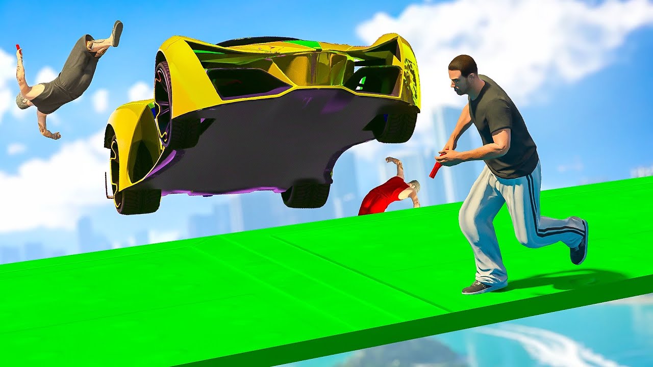 ЗА СЕКУНДУ ДО!!! БЕГИ ИЛИ УМРИ В GTA ONLINE!!!