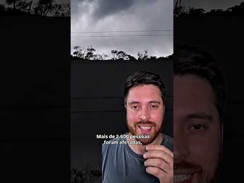 O Paraná voltou a ser atingido por eventos climáticos extremos 🌪🧊 #paraná #tornado #eventosextremos
