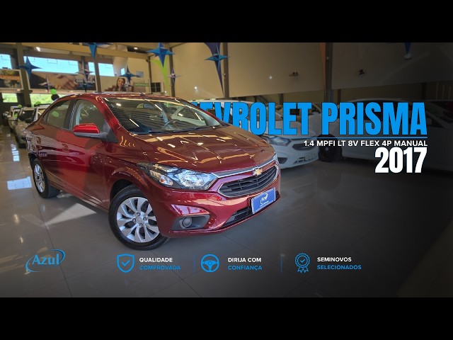 Vídeo CHEVROLET PRISMA 1.4 MPFI LT 8V FLEX 4P MANUAL
