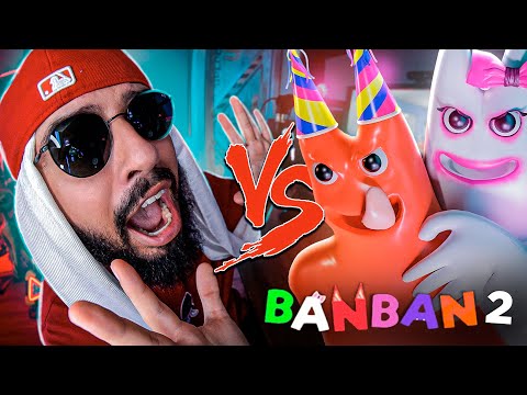 Banban e Banbaleena (Garten of Banban 2) Vs. Mussa - Batalha com Games