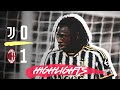 Highlights: Juventus lose by solitary goal to Ac Milan 0-1