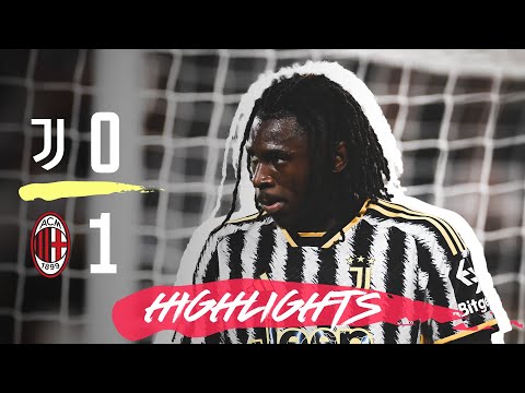 Highlights: Juventus lose by solitary goal to Ac Milan 0-1