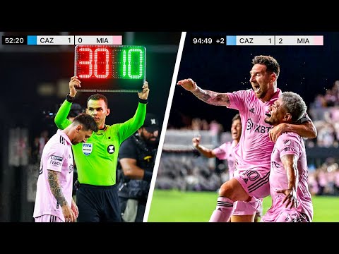 The Day Lionel Messi Substituted & SHOCKED America