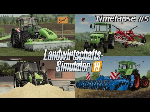 DEUTZ POWER beim 1. GRASSCHNITT in UNTERGRIESBACH! 💪🚜💨 | [LS19] - Timelapse #5 Untergriesbach
