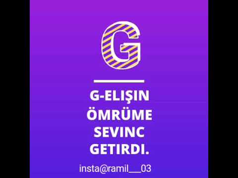 Yeni Gunel Adina şeir