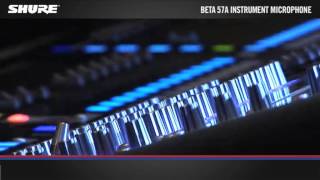 Video thumbnail for Shure Beta 57A Dynamic Microphone by Gear4music Guitars