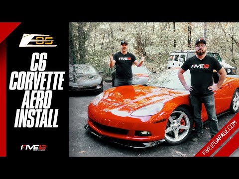 Extreme Online Store | Corvette C6 Aerodynamic Body Kit | ZR1 Extended Package Installed by @Team512