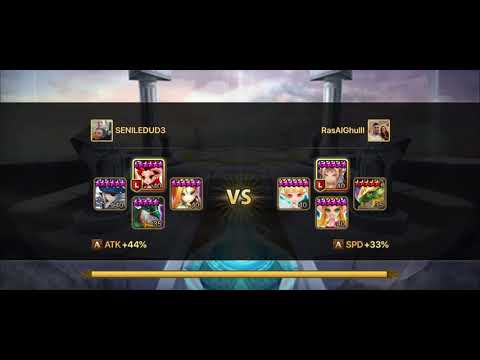 Raki fun in summoned war arena