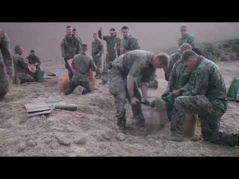 US Marines establish an Operating Base in Sangin Afghanistan 2010