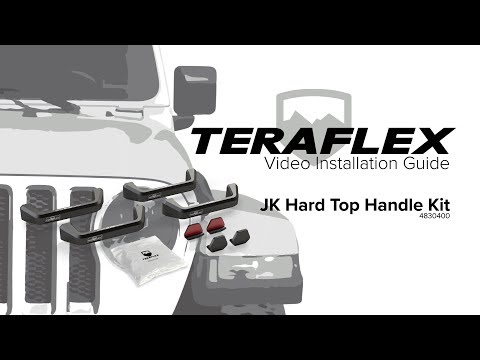 JK Hard Top Handle Kit Install | TeraFlex
