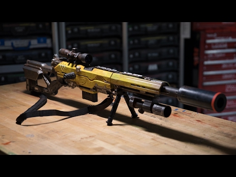 Adam Savage Crafted A Custom Modded Nerf Rifle For His Secret Santa This Year