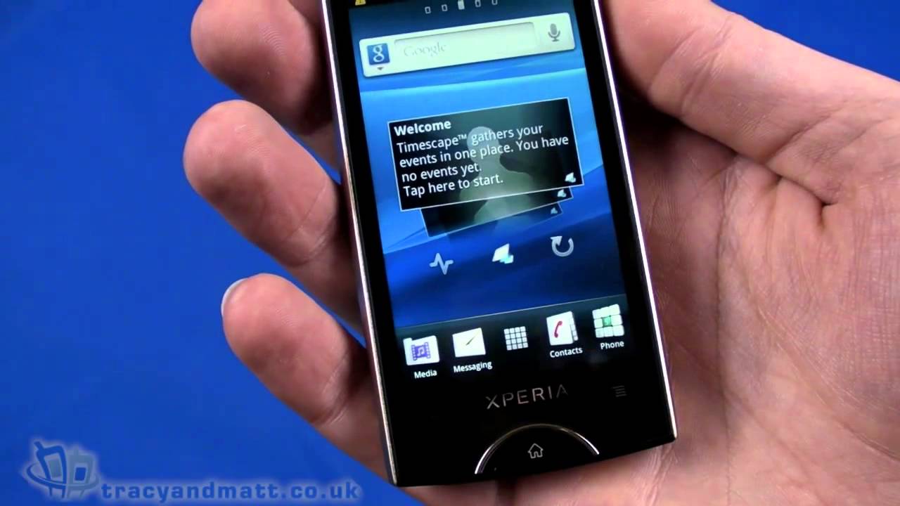 Sony Ericsson Xperia ray unboxing video