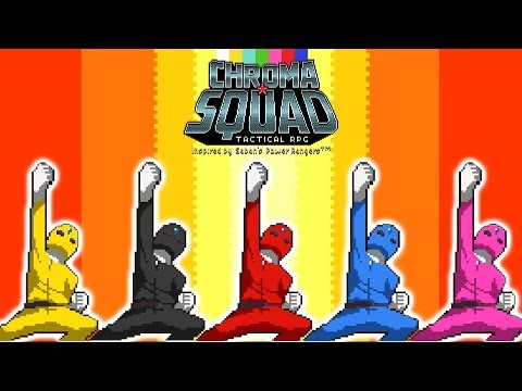 CRIANDO MEU TIME DE POWER RANGERS em Chroma Squad #1