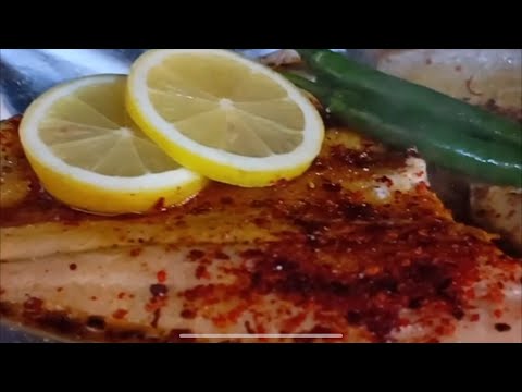 Lachs mit Zitronen Butter Soße – Lachsfilet mit Haut saftig und knusprig braten
