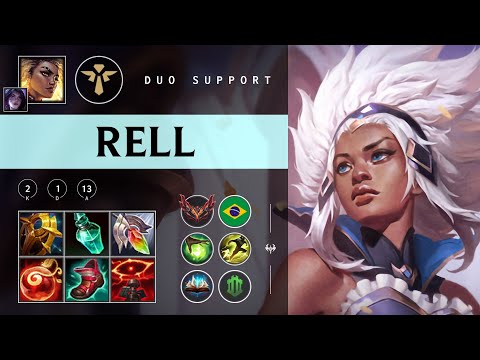 Rell Support vs Poppy - BR Grandmaster Patch 25.22